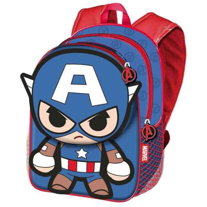 CAPTAIN AMERICA MOCHILA POCKET 30CM BOBBL 22 - Image 2